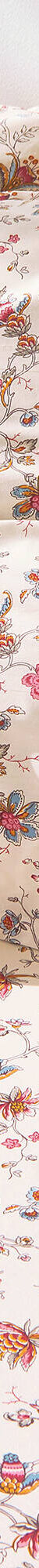 Linge de lit Margaux en coton imprimé fleurs perses (écru) Linge de lit Margaux en coton imprimé fleurs perses (écru)